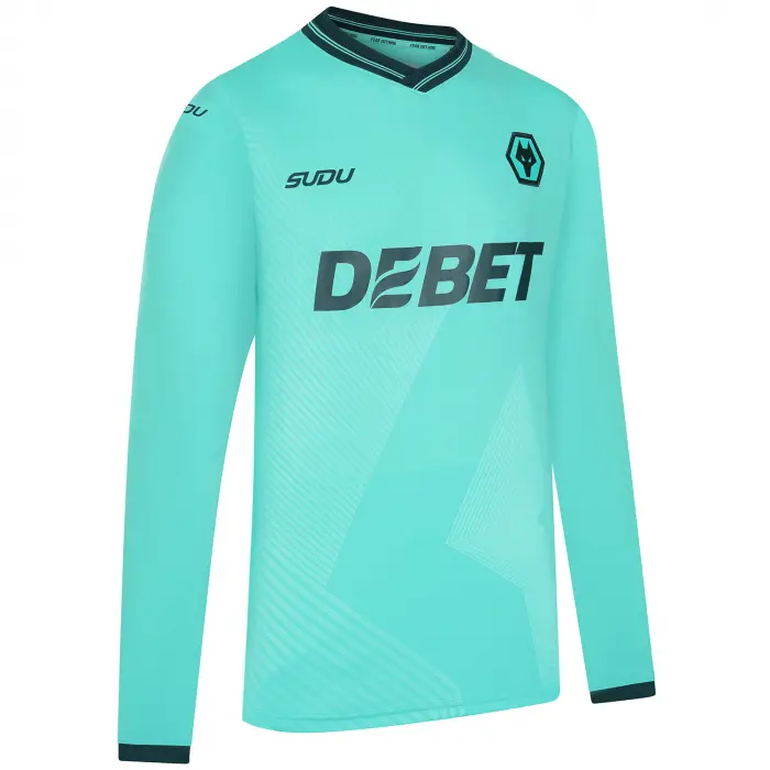 Wolves Fanshop | 2025-26 Wolves Away Shirt – Adult – LS R. GOMES 21 Wolves Merchandise Collection
